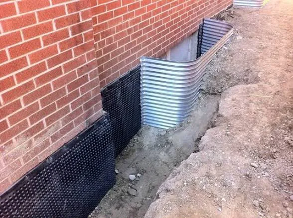 Cavity drain membrane